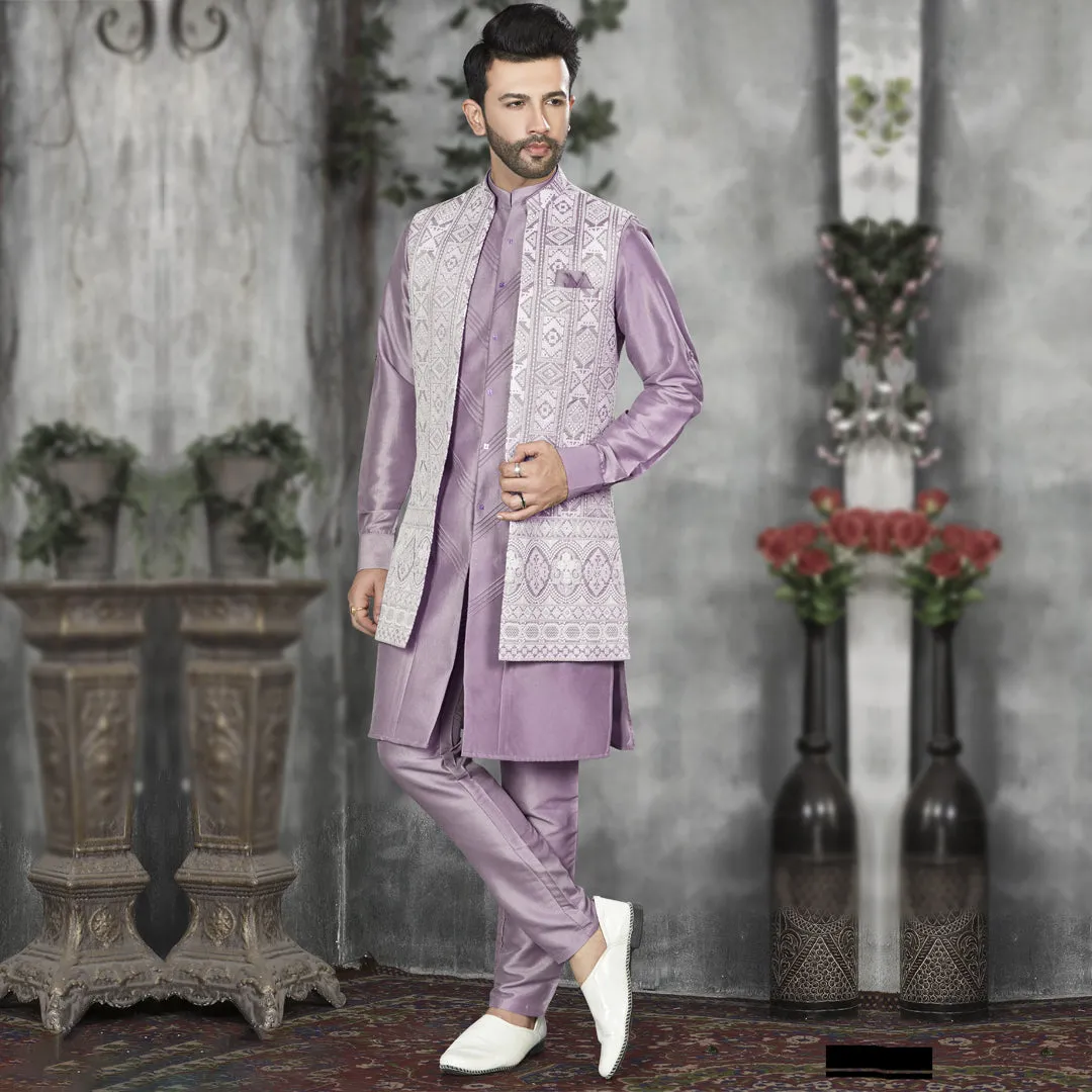 Elegance Chic Onion  Indowestern for Men
