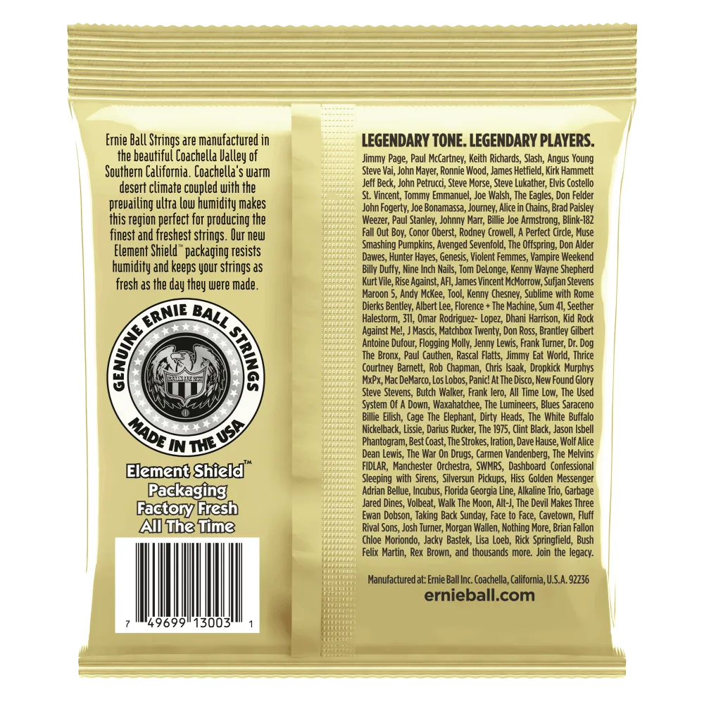 Ernie Ball Earthwood Medium Light 80/20 Bronze Acoustic Guitar Strings 3 Pack, 12-54 Gauge