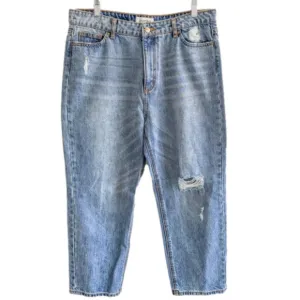 EVIDNT Los Angeles Distressed Cropped Jeans - Size 31, Stylish &amp; Modern