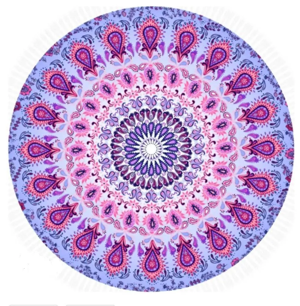 Fab Roundie Bohemian Beach Towel in Three Different Styles