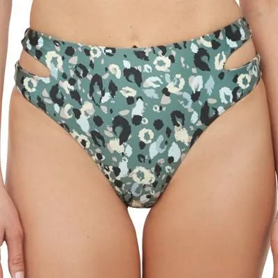 FINAL SALE Cutout High Leg Swimsuit Bottom