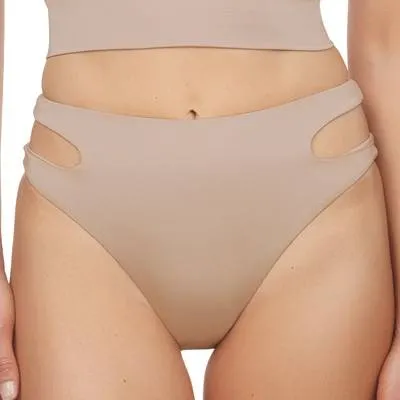 FINAL SALE Cutout High Leg Swimsuit Bottom