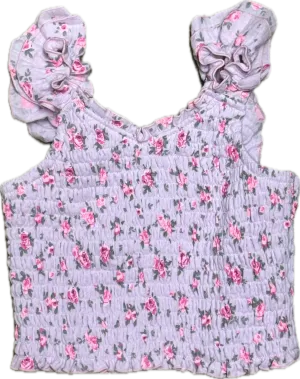 FLOWERS BY ZOE- PINK LIBERTY TOP