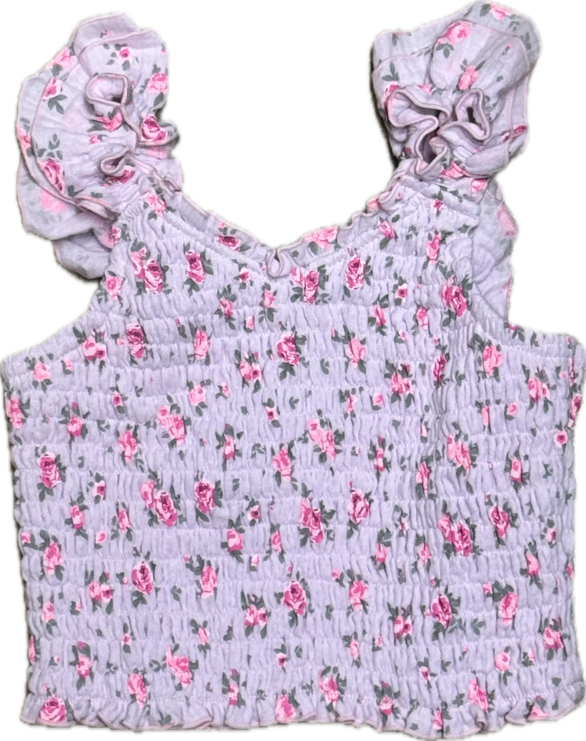 FLOWERS BY ZOE- PINK LIBERTY TOP