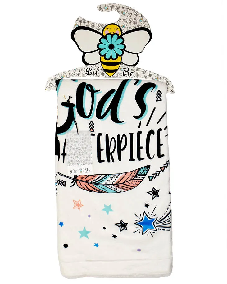 Gods Masterpiece Plush Baby Blanket - Wholesale