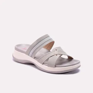 Gray Soft Casual Slippers 0413189