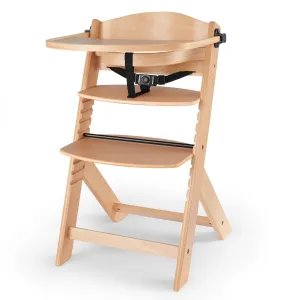 Grow-with-Me Modern Eco-Wooden Highchair & Tray | Height Adjustable | Desk Chair | Natural | 6m - 10 years