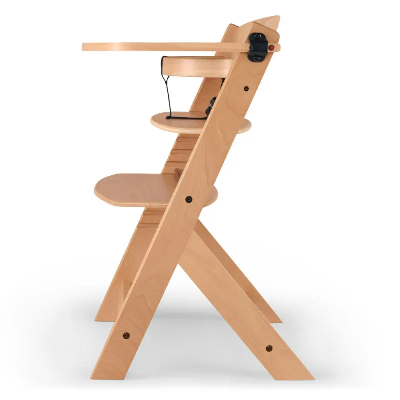 Grow-with-Me Modern Eco-Wooden Highchair & Tray | Height Adjustable | Desk Chair | Natural | 6m - 10 years