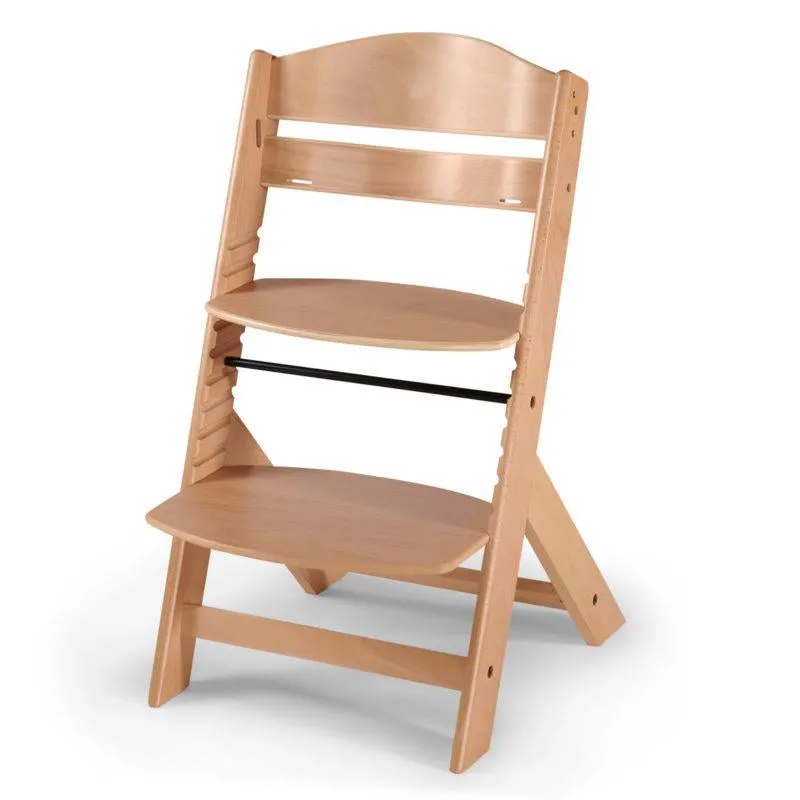 Grow-with-Me Modern Eco-Wooden Highchair & Tray | Height Adjustable | Desk Chair | Natural | 6m - 10 years
