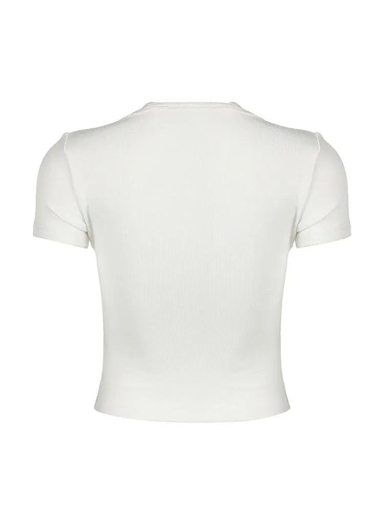 Halter Neck Laced Shirt