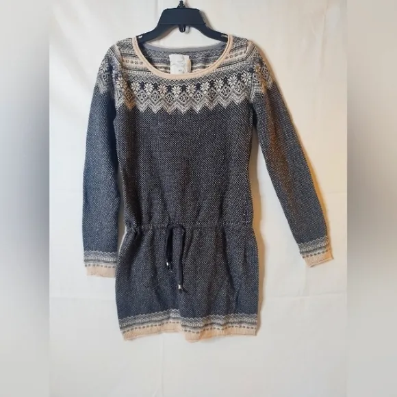 H&amp;M L.O.G.G Sz Sm Y2K Mini Sweater Dress