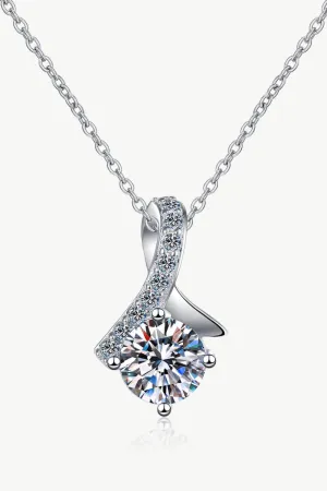Hazel Blues® | Unique and Chic Moissanite Pendant Necklace