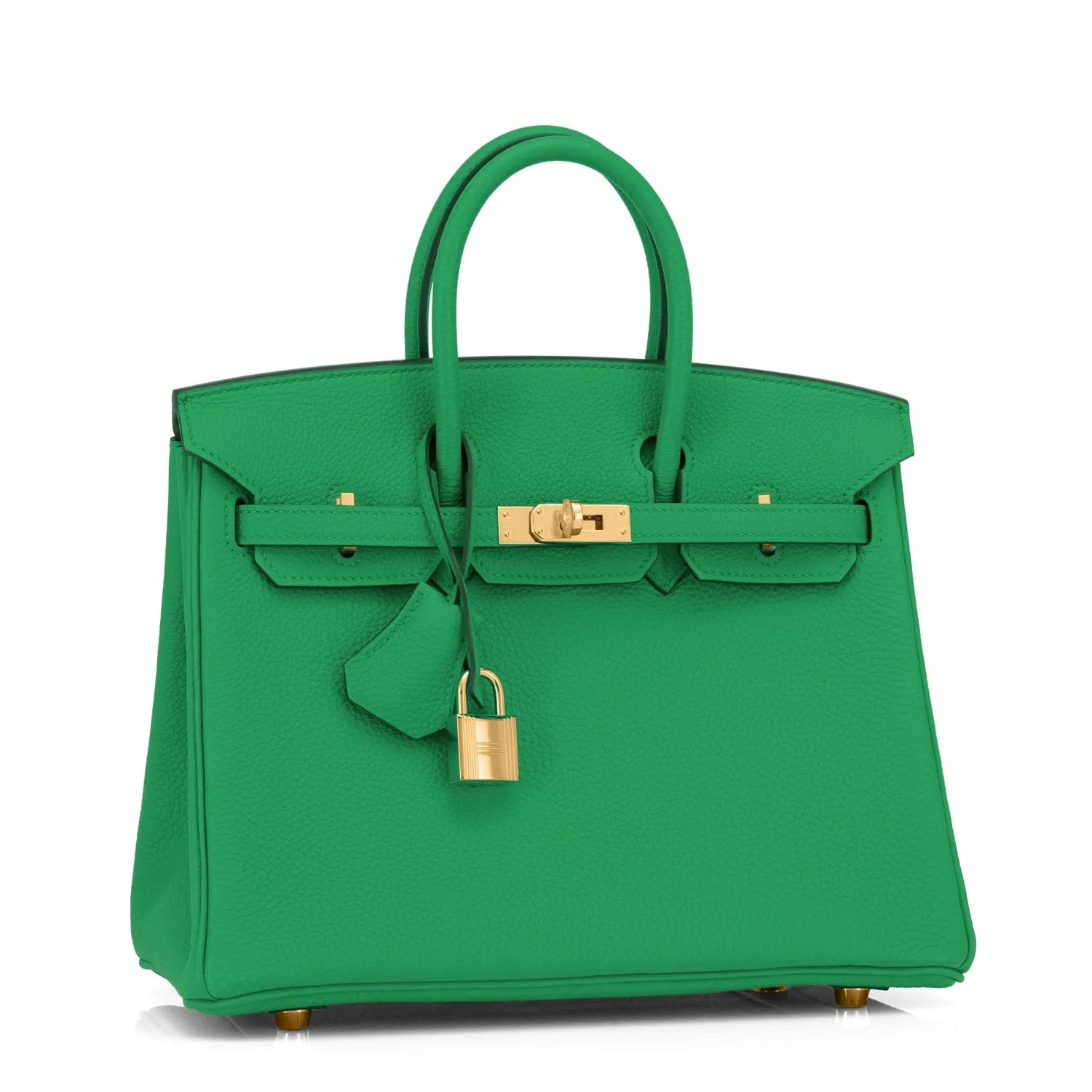 Hermes Bambou Birkin Bamboo 25cm Togo Gold Hardware