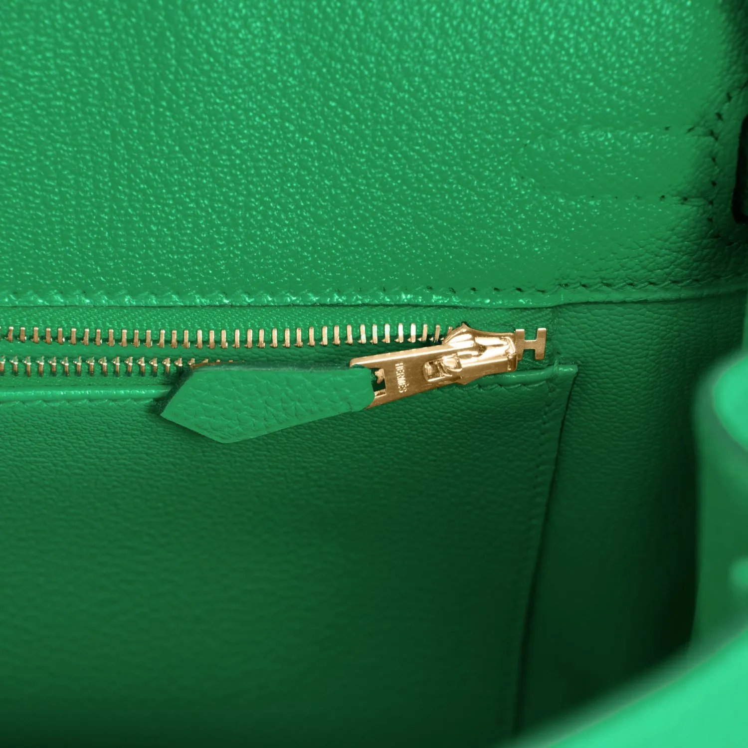 Hermes Bambou Birkin Bamboo 25cm Togo Gold Hardware
