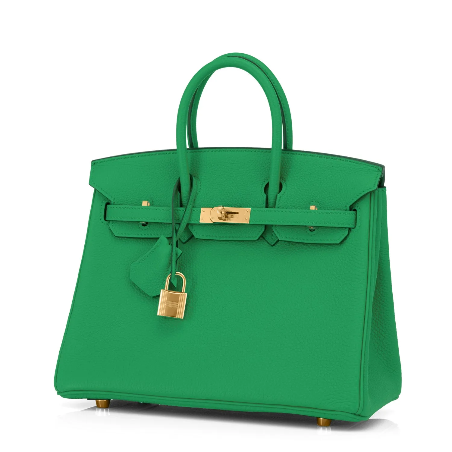 Hermes Bambou Birkin Bamboo 25cm Togo Gold Hardware