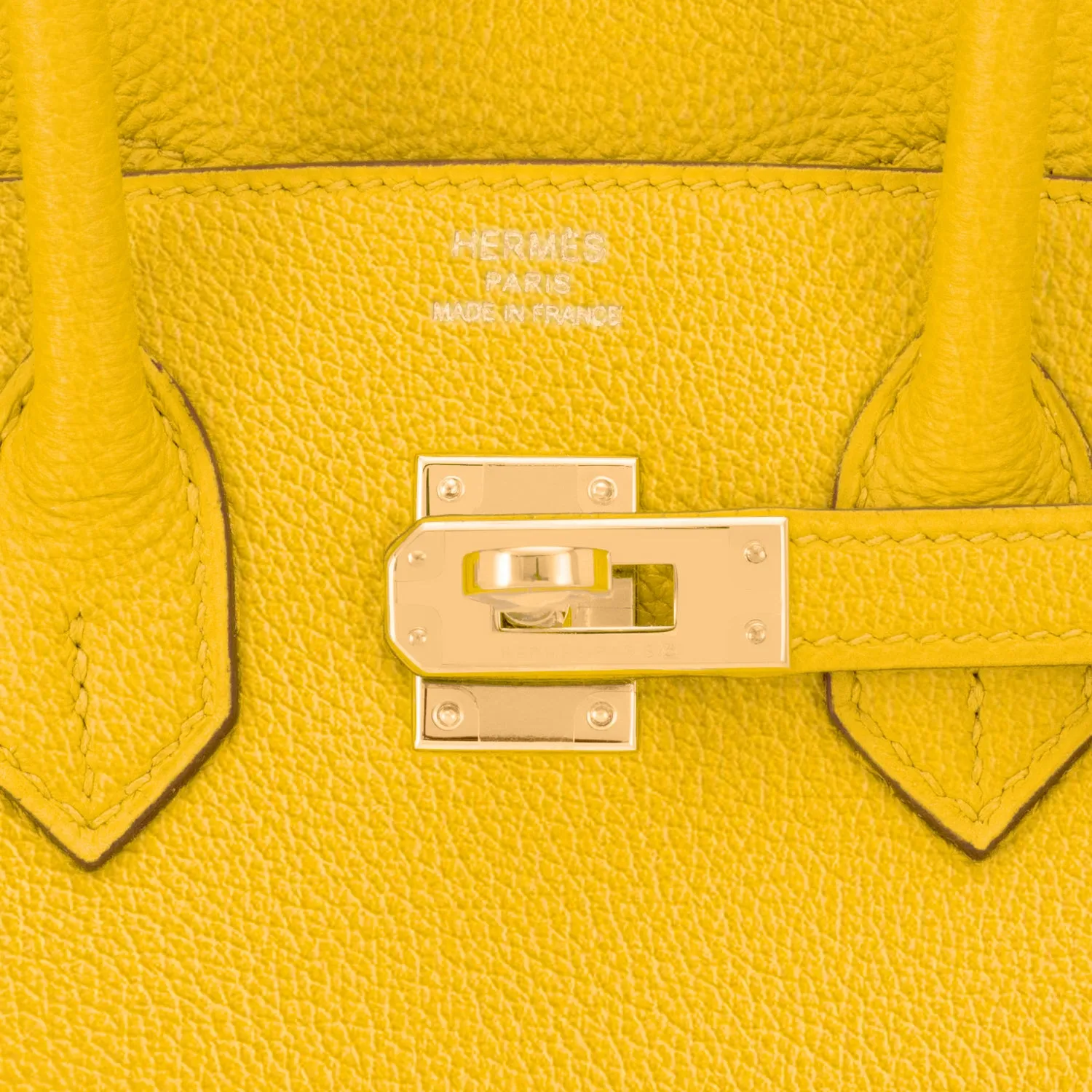 Hermes Birkin 25cm Jaune de Naples Gold Hardware