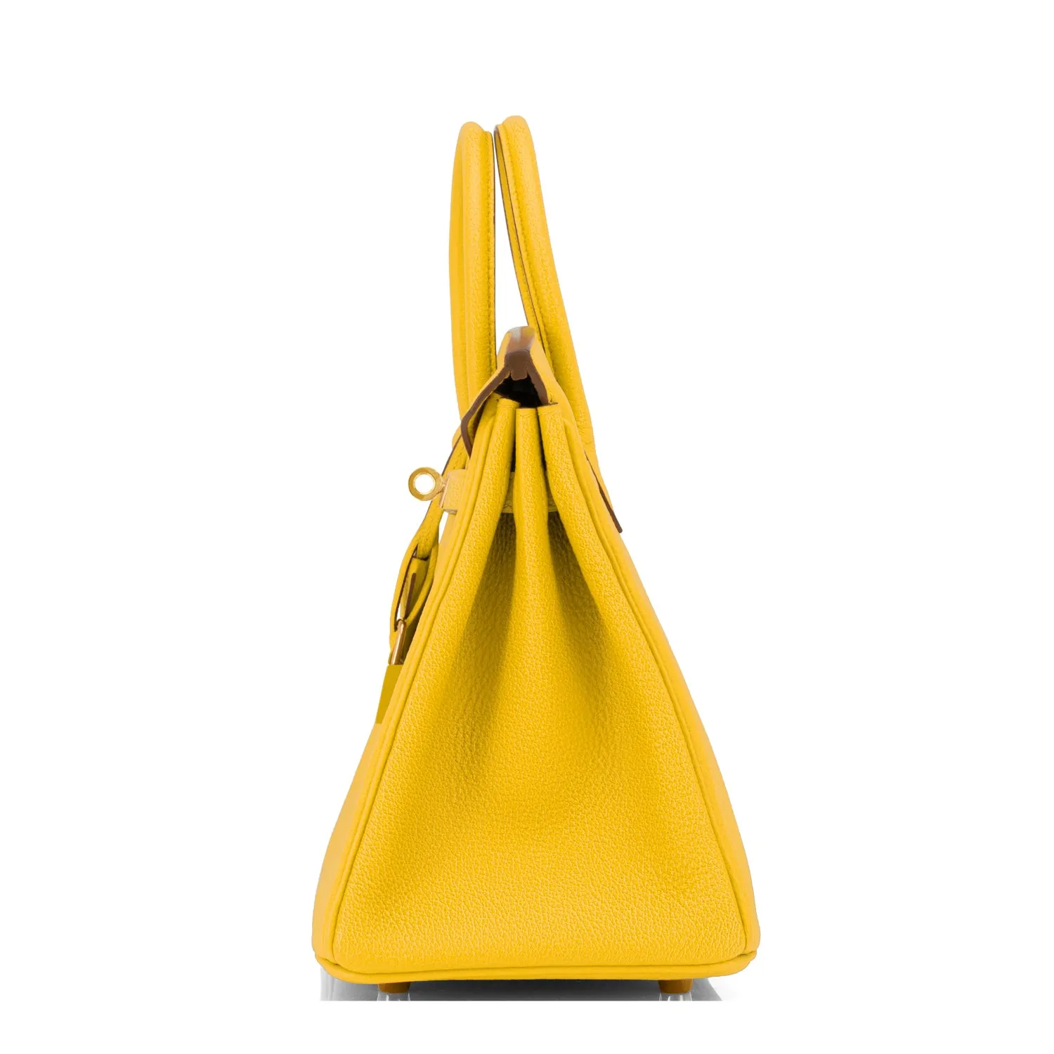 Hermes Birkin 25cm Jaune de Naples Gold Hardware