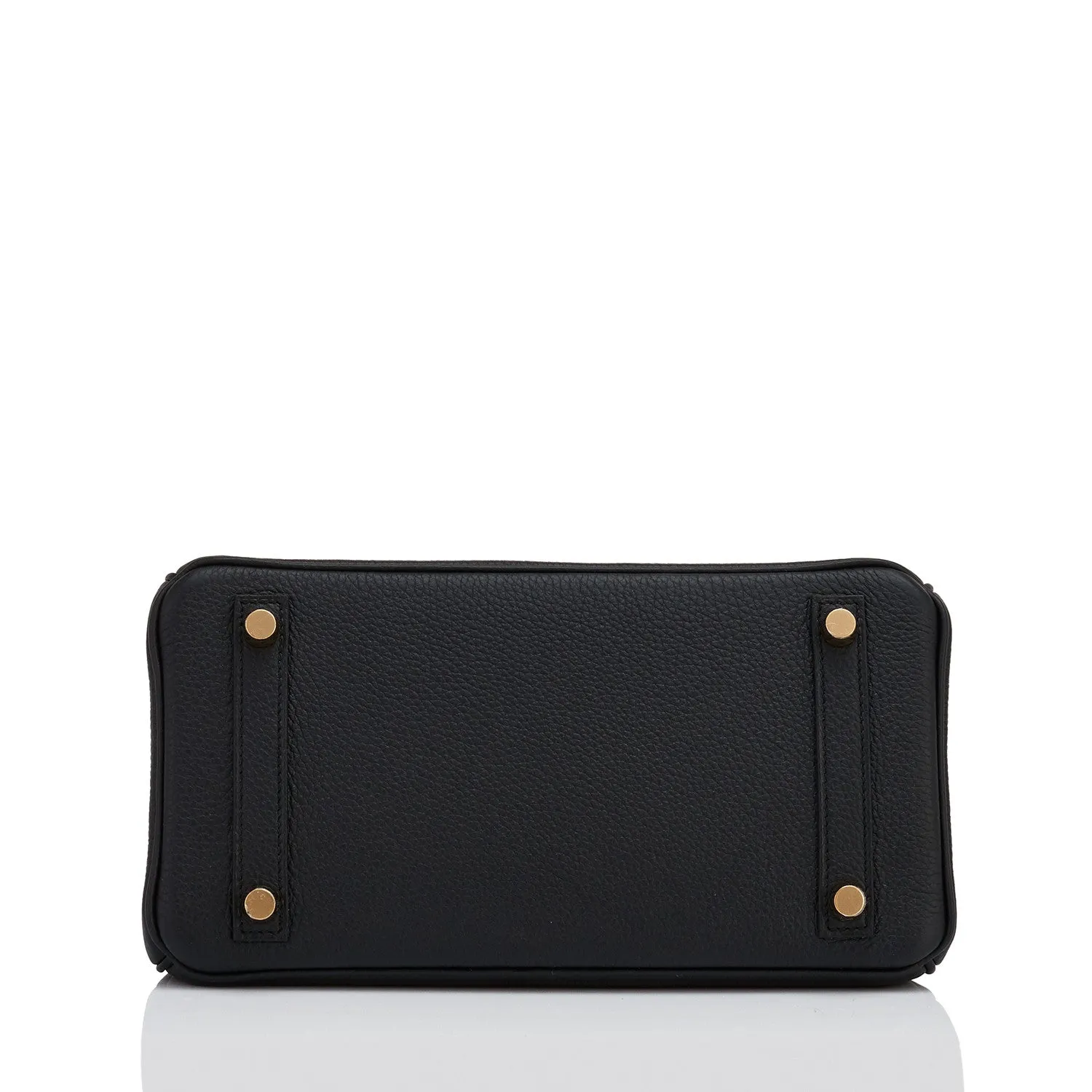 Hermes Black Baby Birkin 25cm Togo Gold Hardware