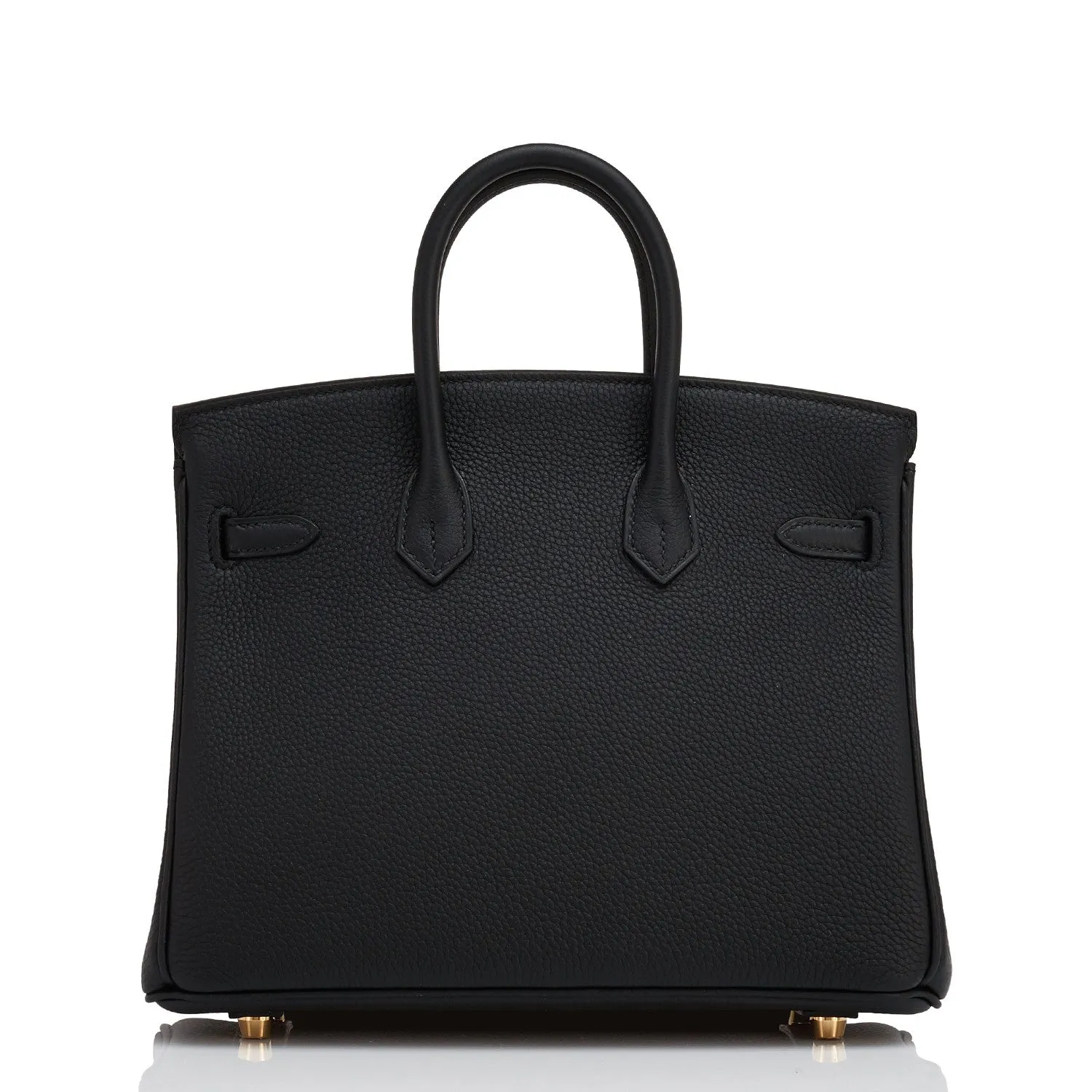 Hermes Black Baby Birkin 25cm Togo Gold Hardware