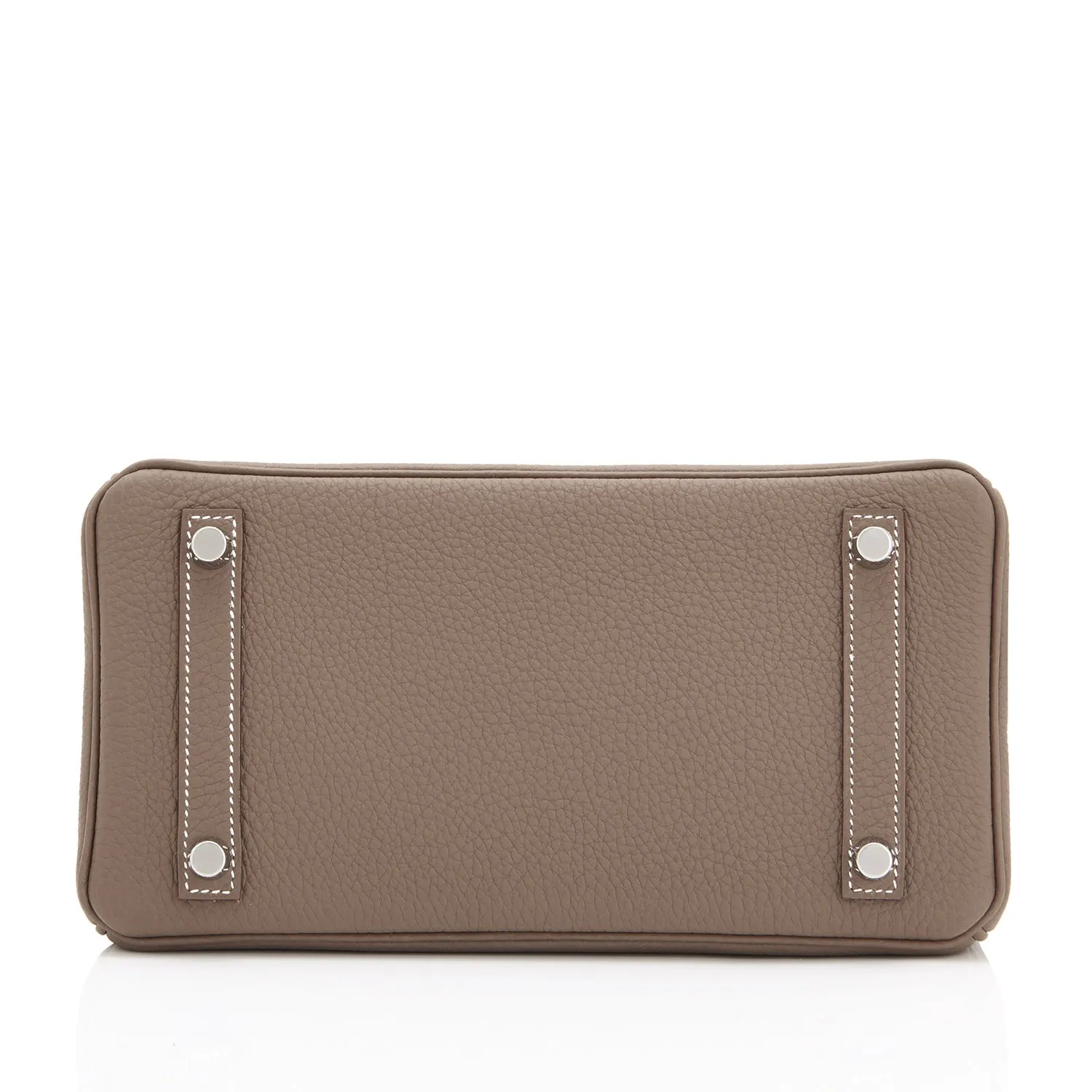 Hermes Etoupe Birkin 25cm Togo Palladium Hardware