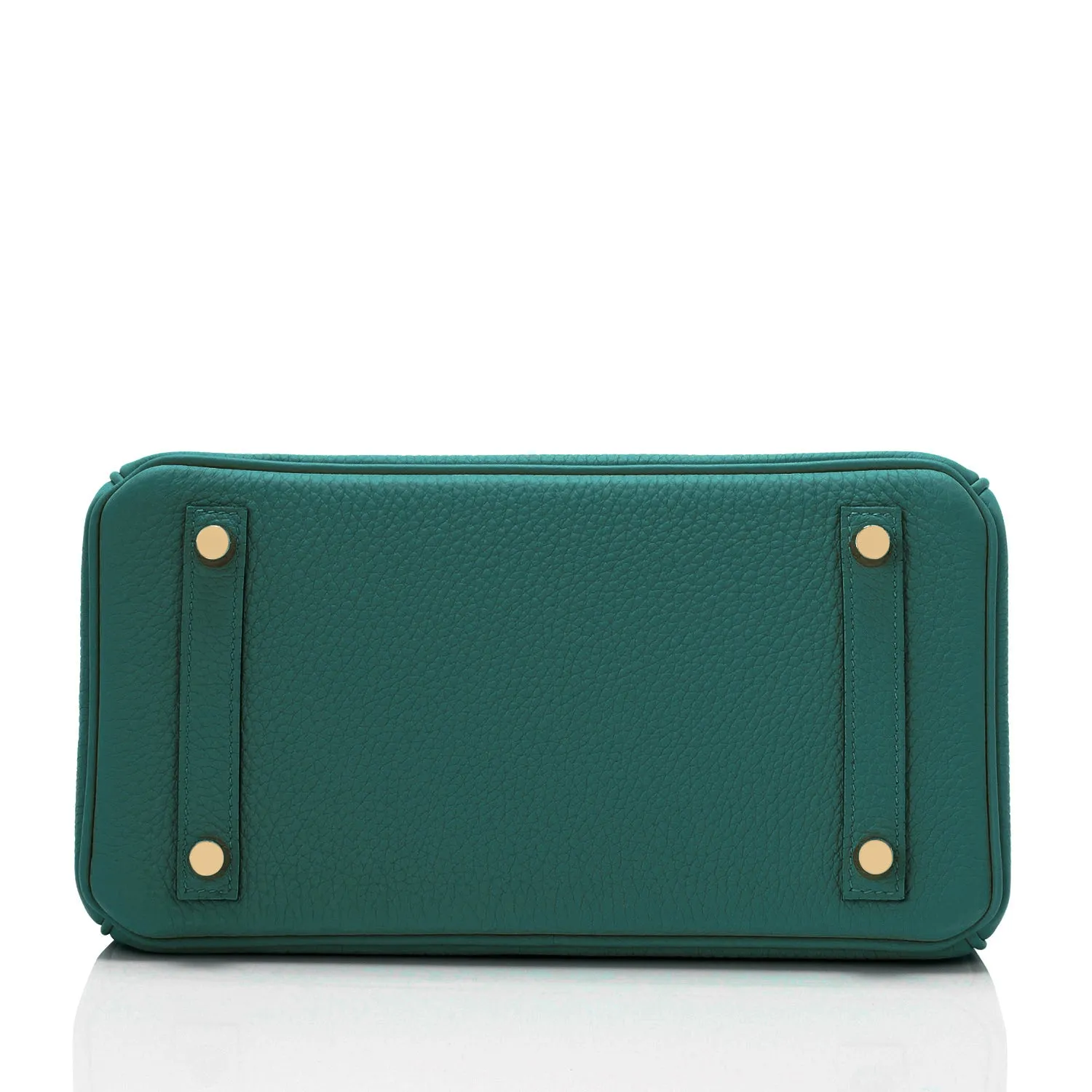 Hermes Malachite 25cm Birkin Jewel Green Togo Gold Hardware