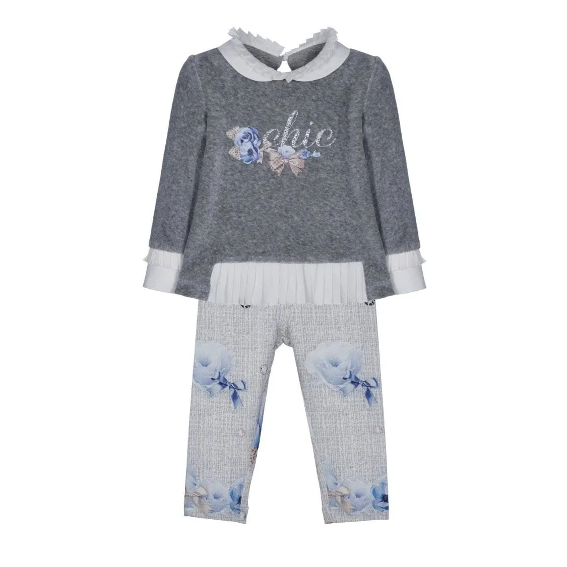 HOUSE BLUE ROSE CHIC LEGGING SET