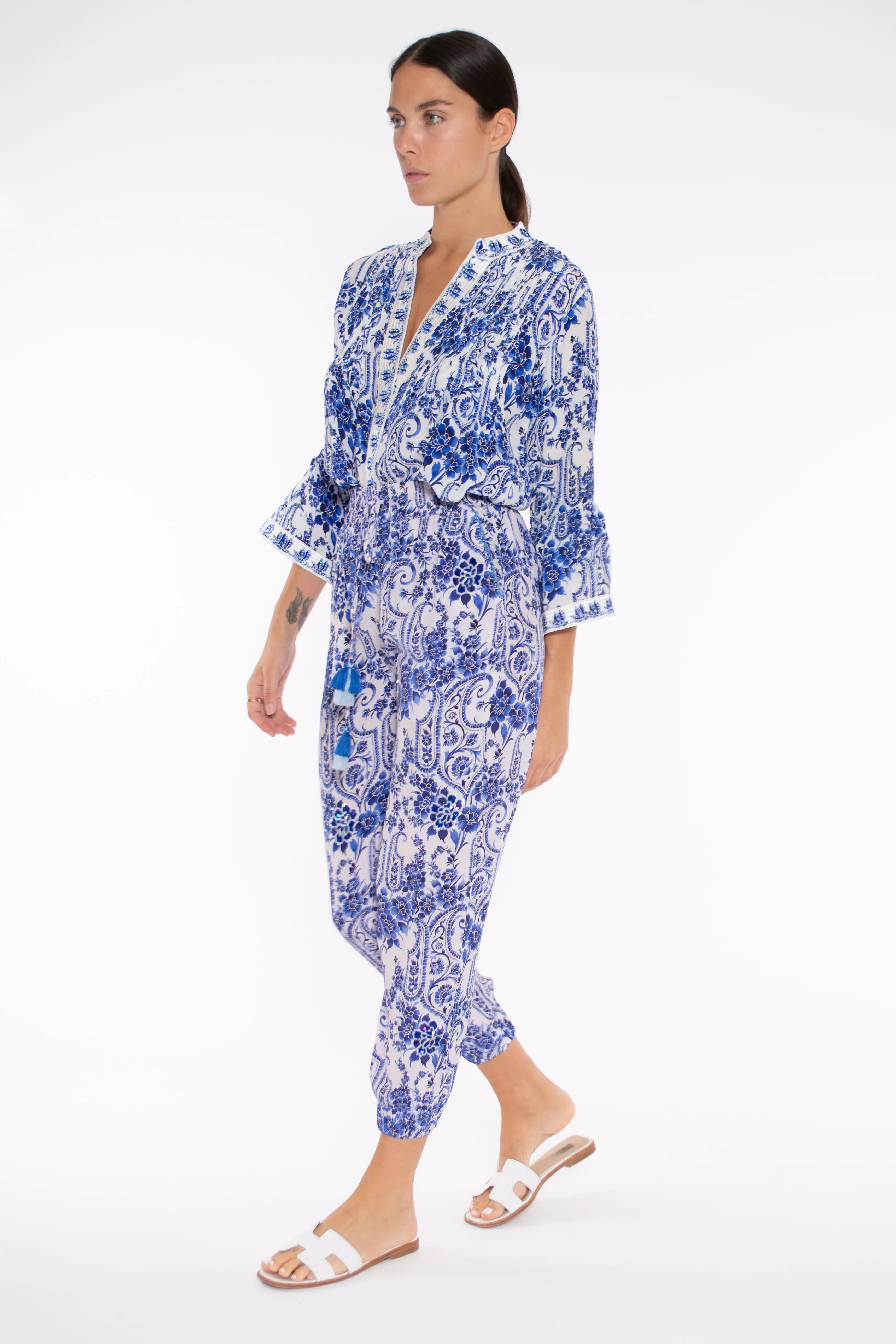 JAIRO PANTS - FLOWERS & PAISLEYS