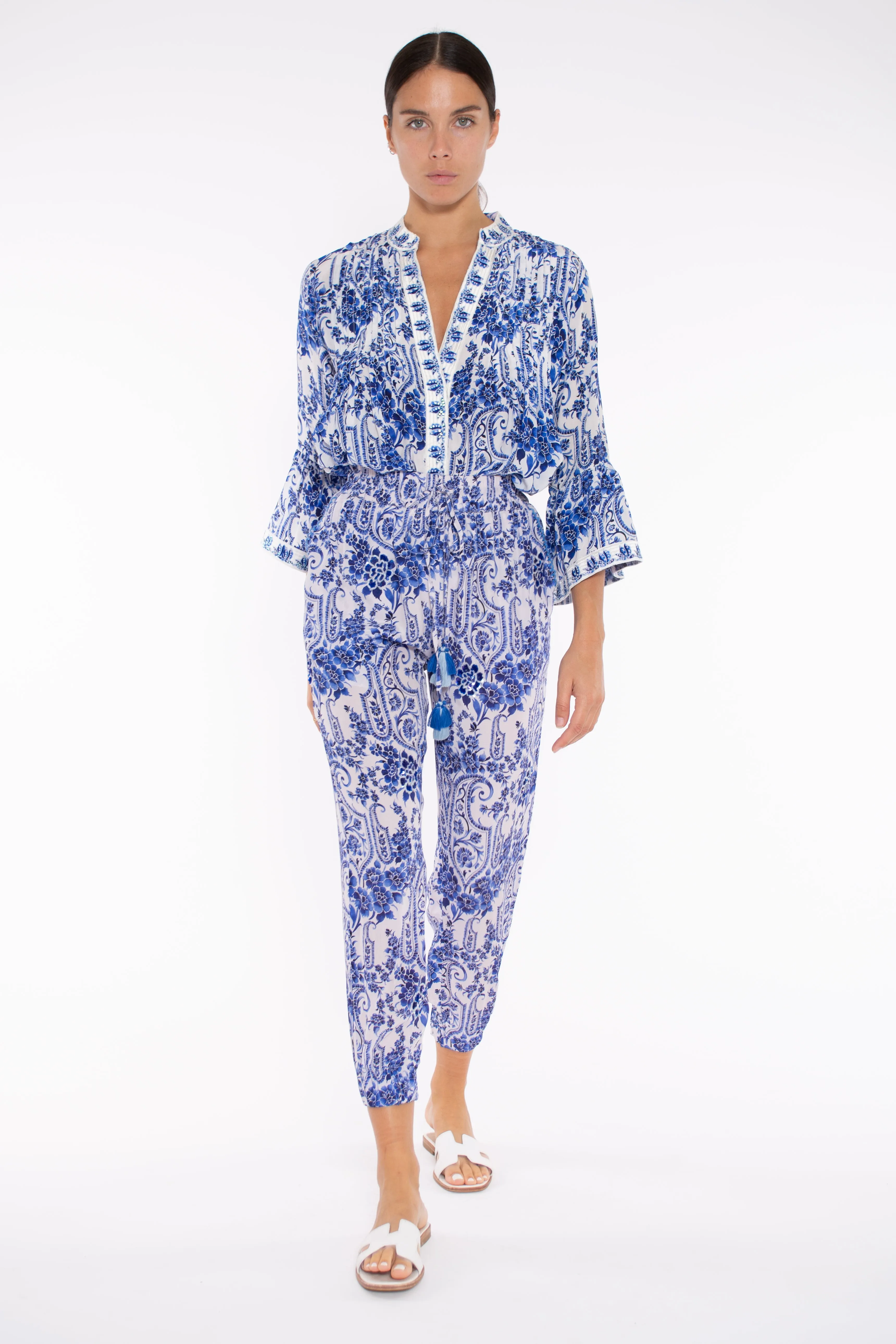 JAIRO PANTS - FLOWERS & PAISLEYS