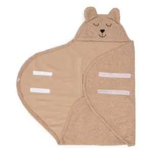 Jollein Wrap Blanket Bear Boucle - Biscuit