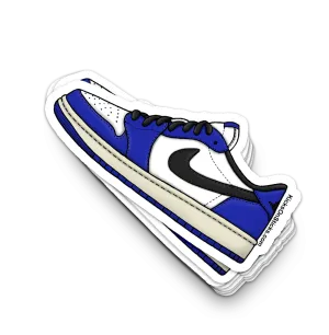 Jordan 1 Low "Game Royal" Sneaker Sticker