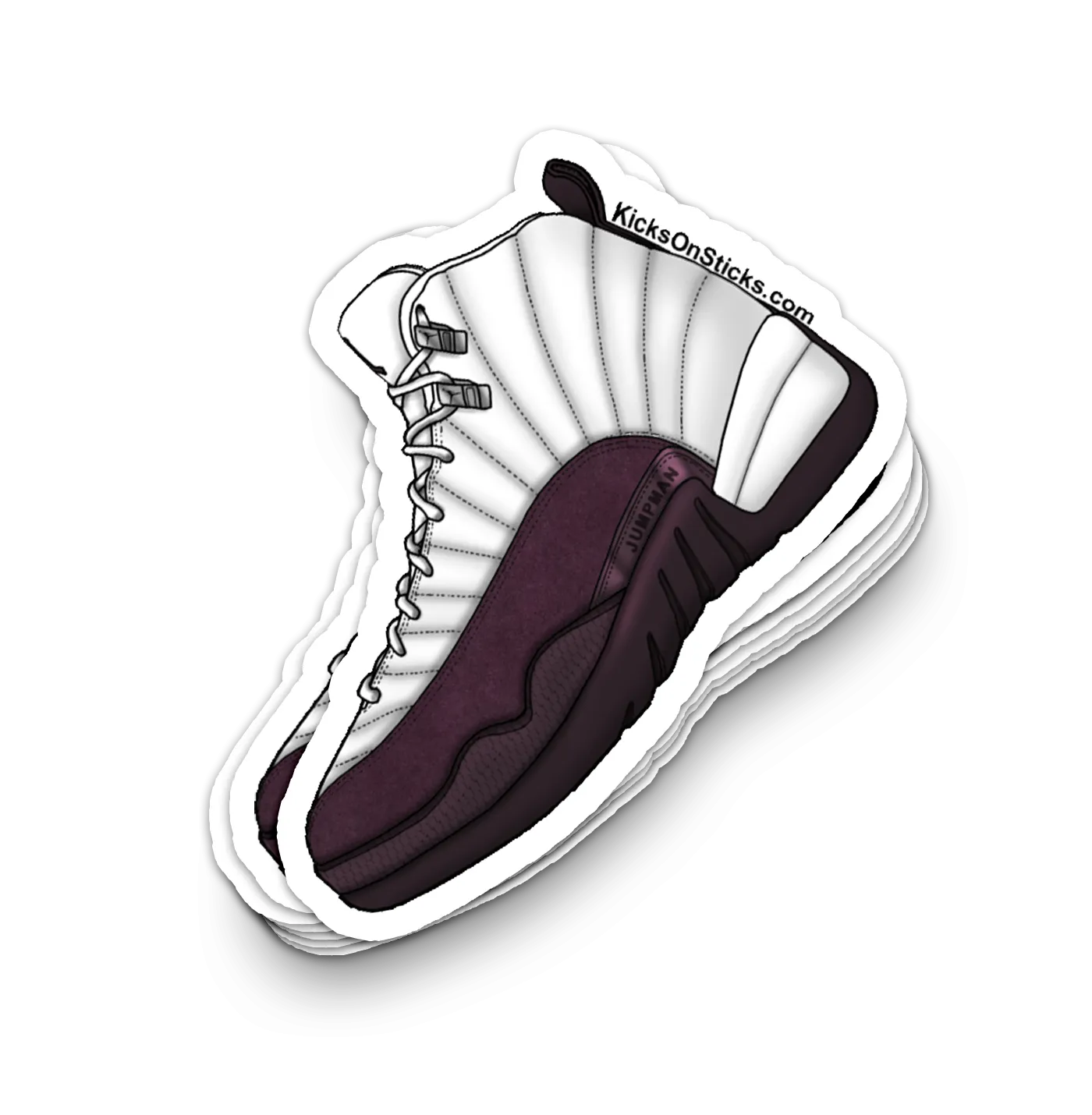 Jordan 12 "A Ma Maniere White" Sneaker Sticker