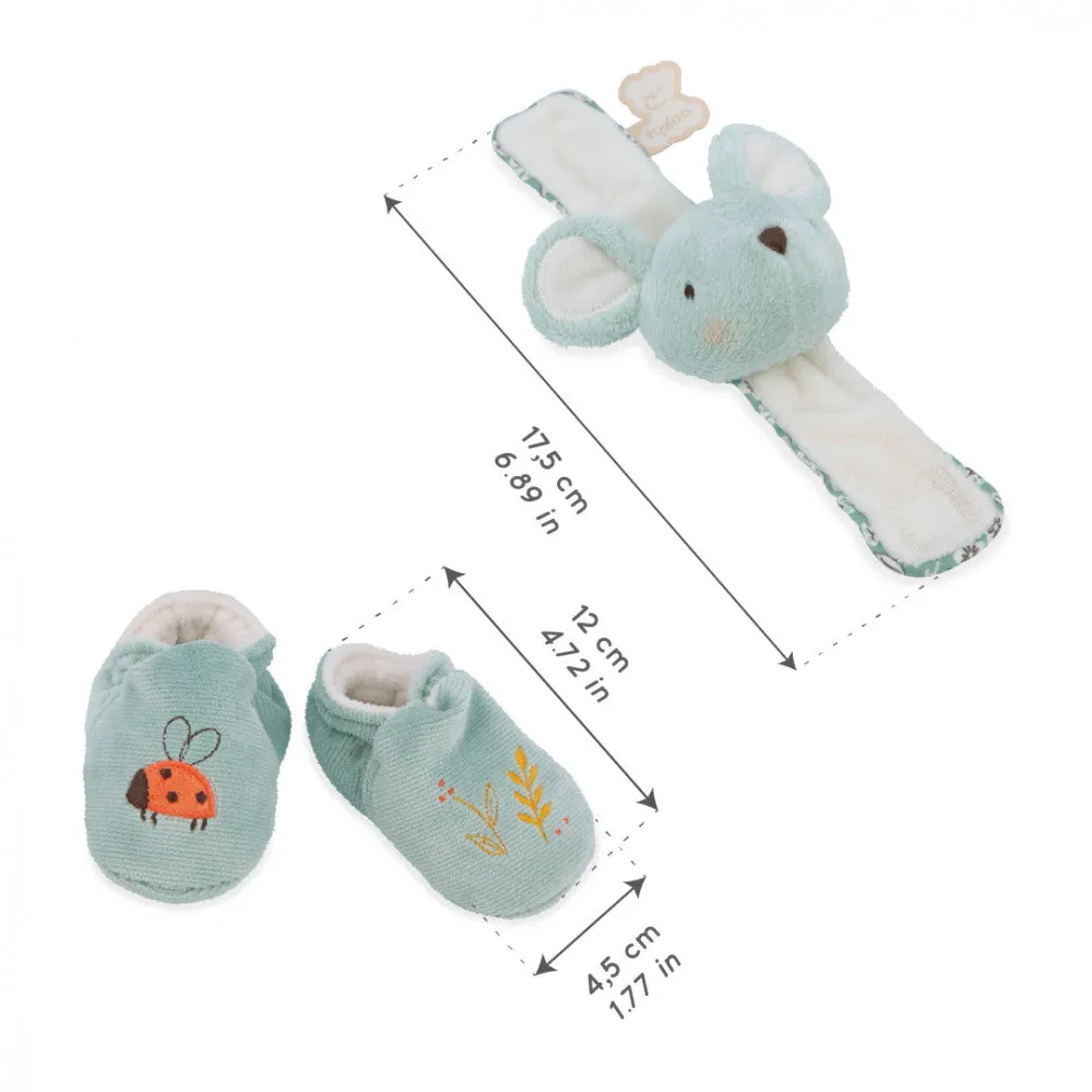Kaloo Sound Wristband & Slippers Mouse