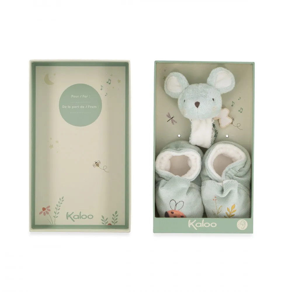 Kaloo Sound Wristband & Slippers Mouse
