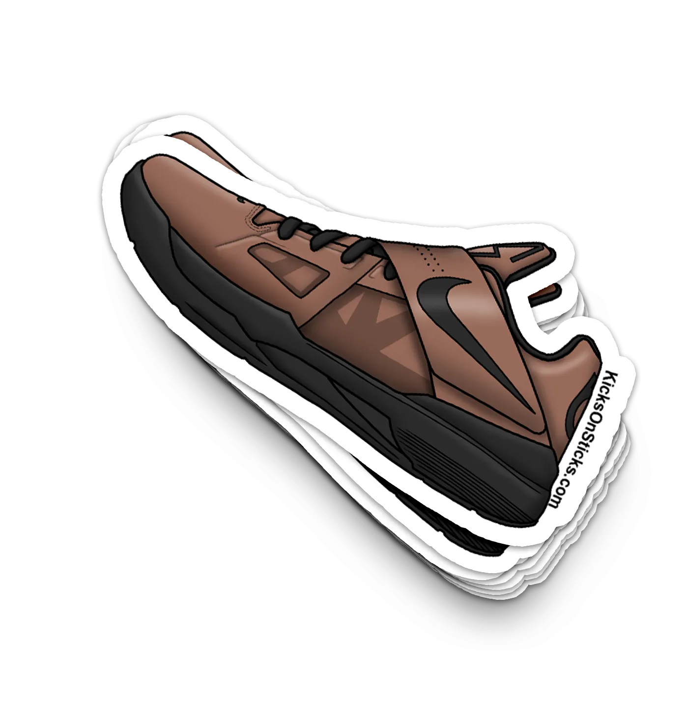 KD 4 "Copper" Sneaker Sticker