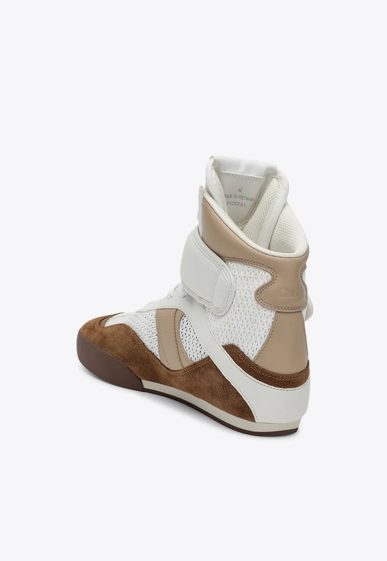 Kick Leather High-Top Sneakers