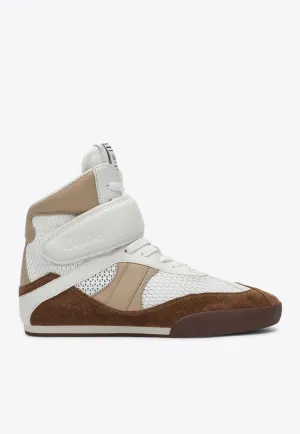 Kick Leather High-Top Sneakers