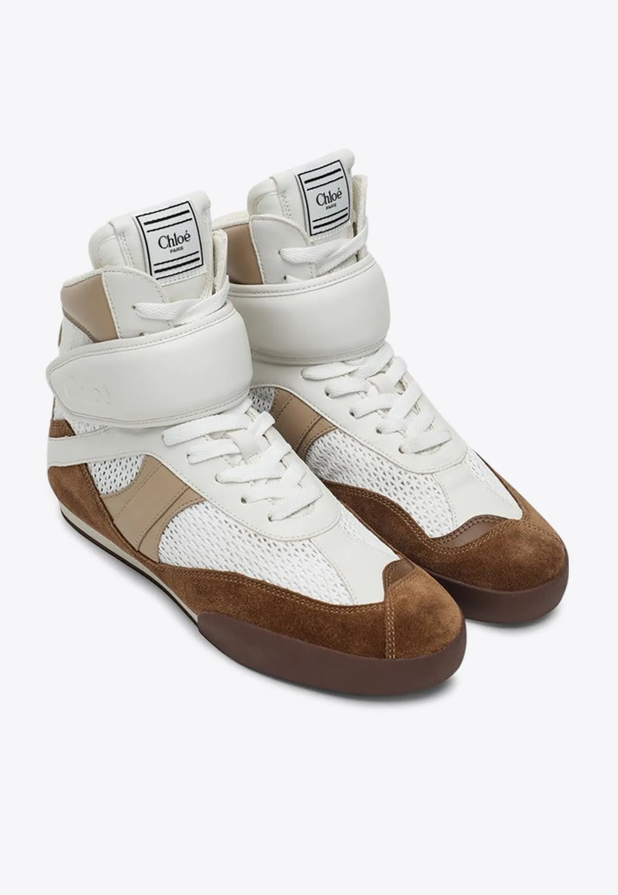 Kick Leather High-Top Sneakers
