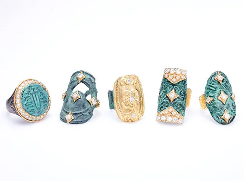Large Artifact Disc Statement Ring