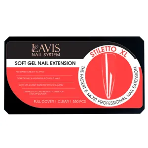 LAVIS - Stiletto XL Nail Tips (Full Cover)