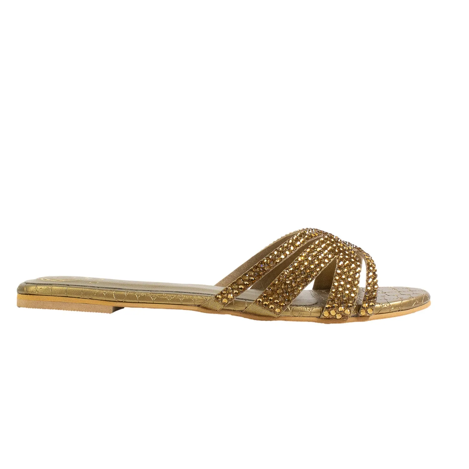 Layal Flats S87F - Bronze