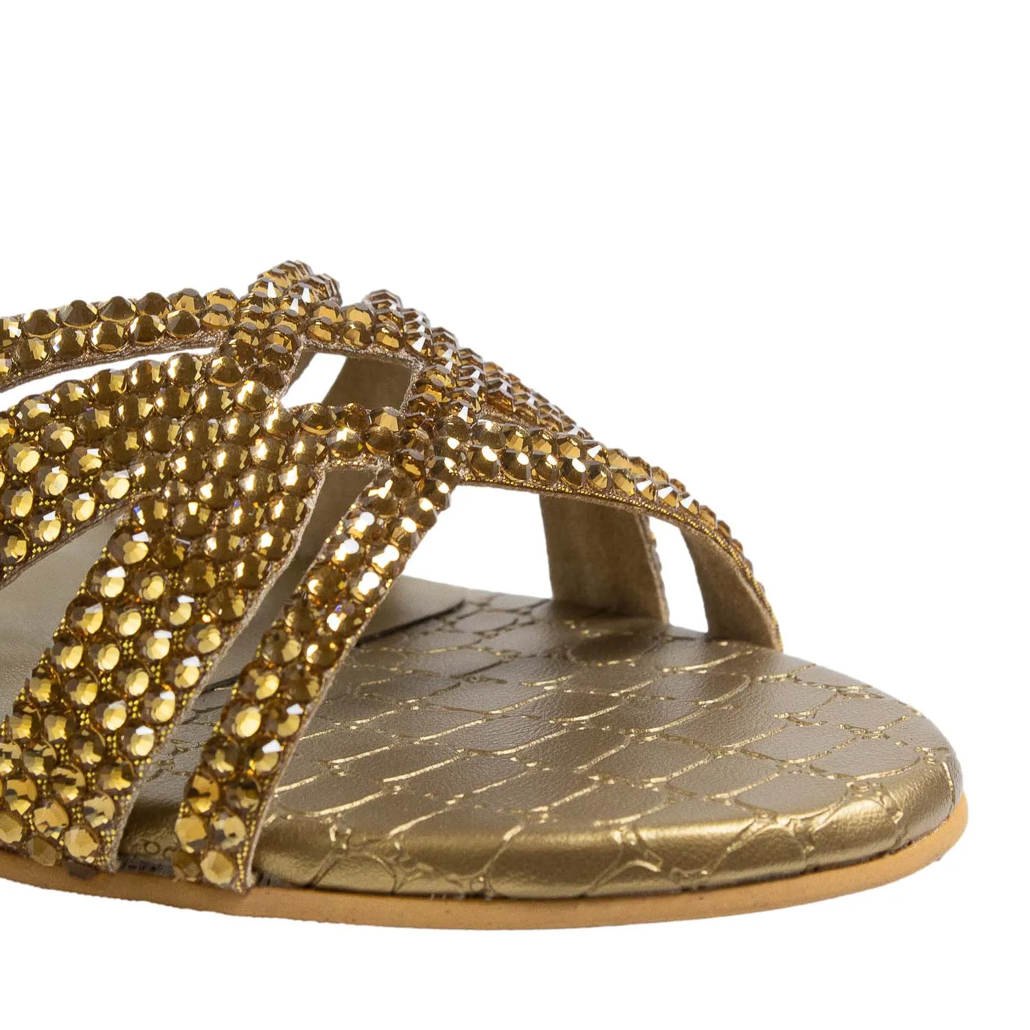 Layal Flats S87F - Bronze