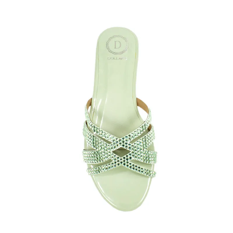 Layal Flats S87F - Mint Green
