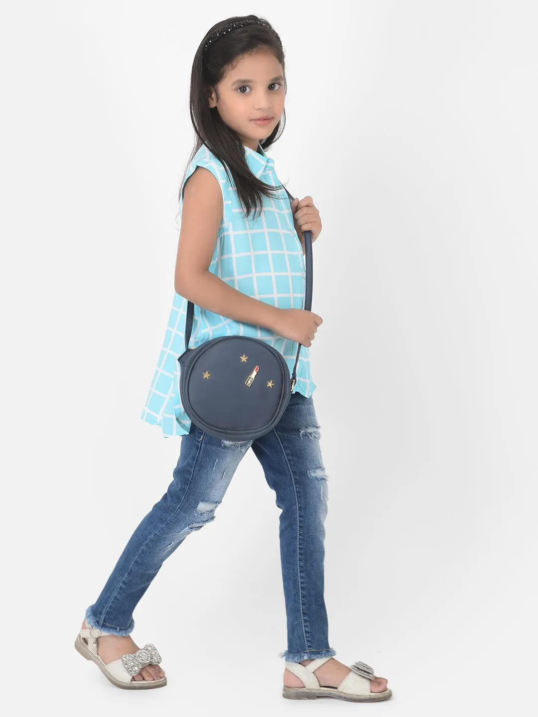 Light Blue Checked Shirt