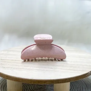 Light Pink Speckle Claw Clip