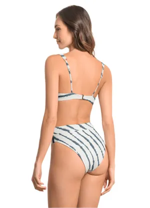Maaji Shibori Suzy Q High Rise/High Leg Bikini Bottom