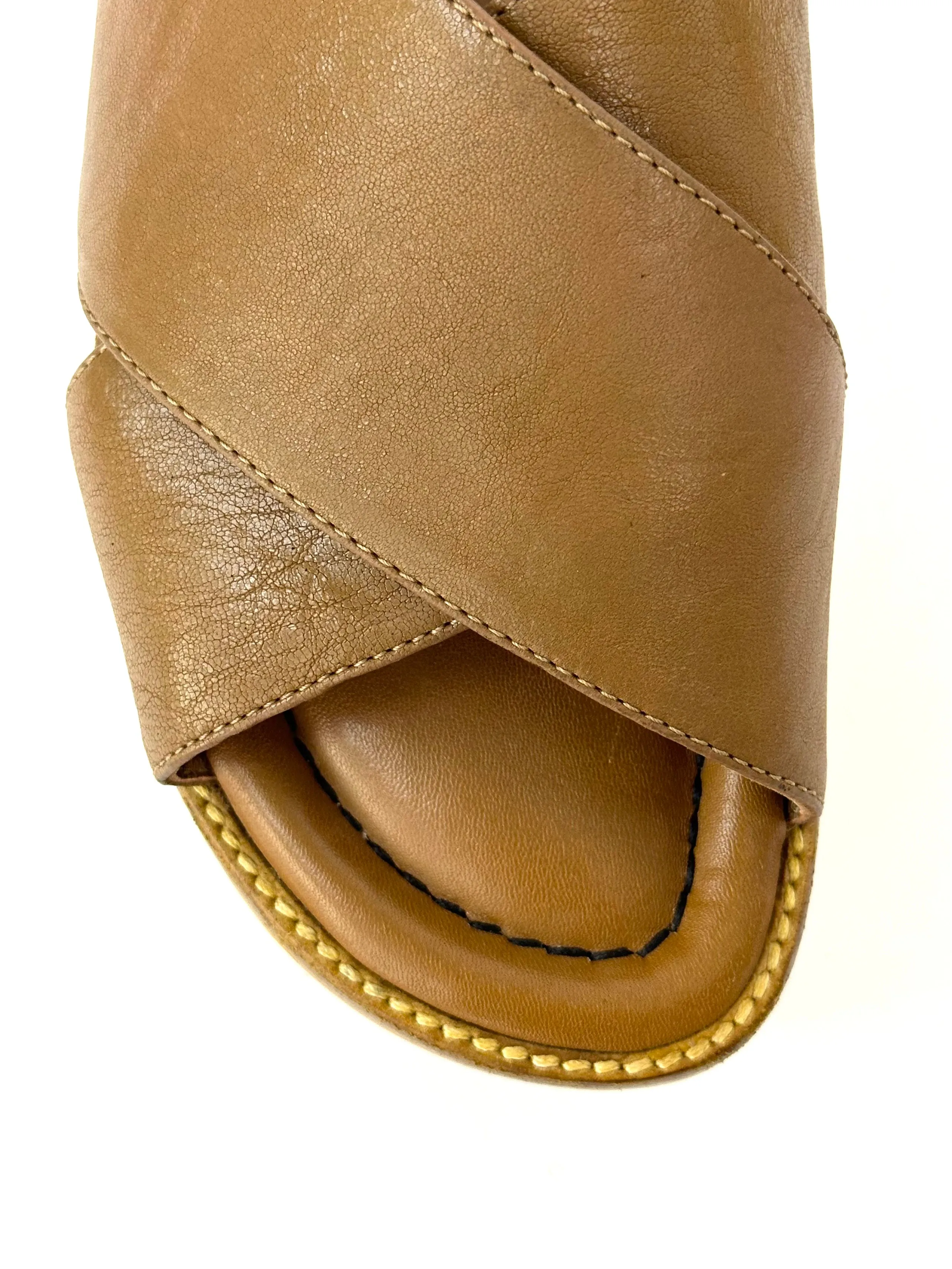 Marni Leather Platform Sandals