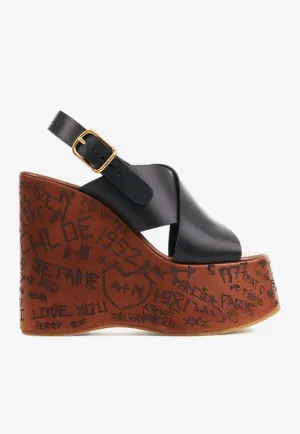 Maxime 130 Wedge Sandals