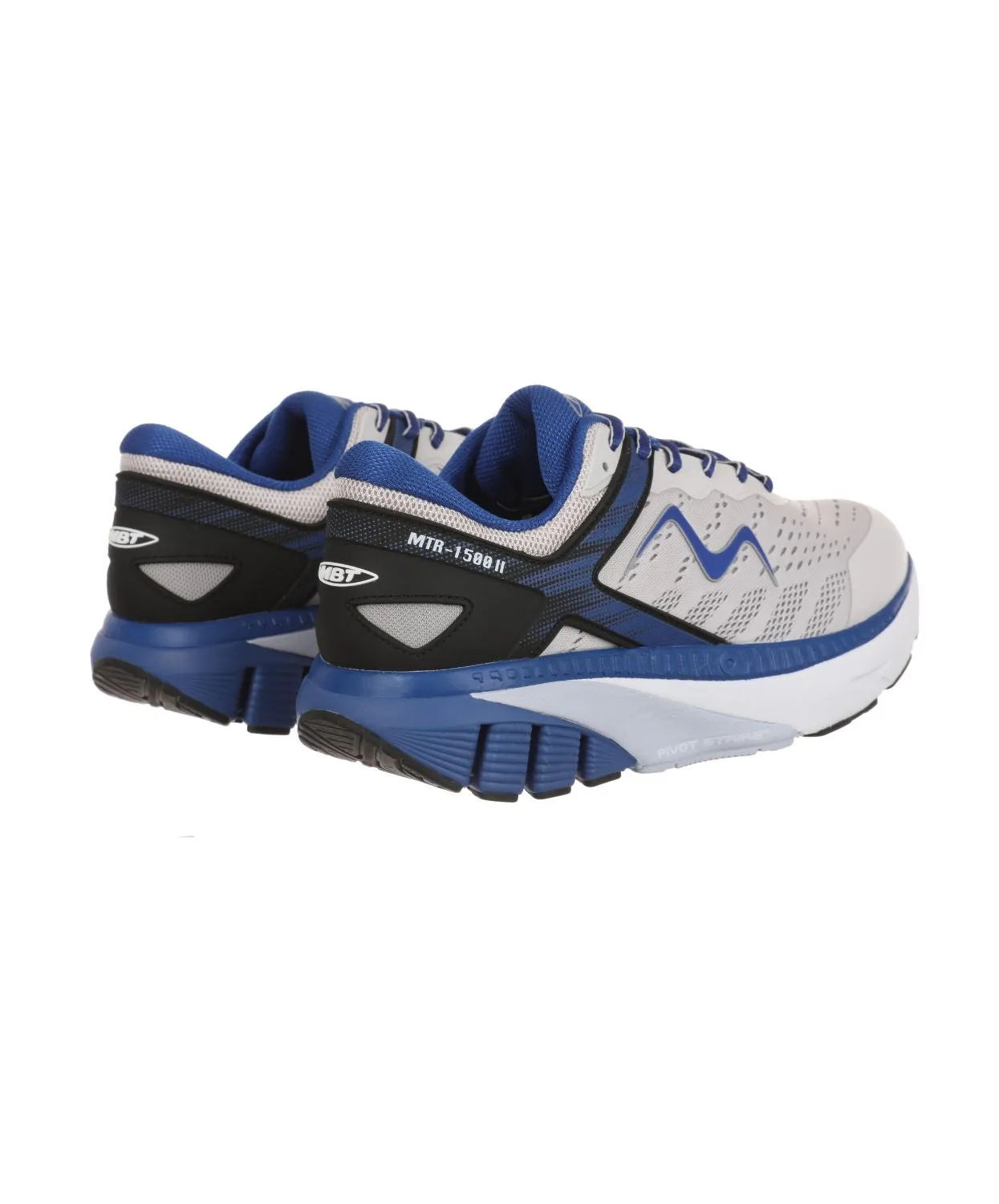 MBT MTR-1500 II Lace Up Grey/Blue Mens Sneakers