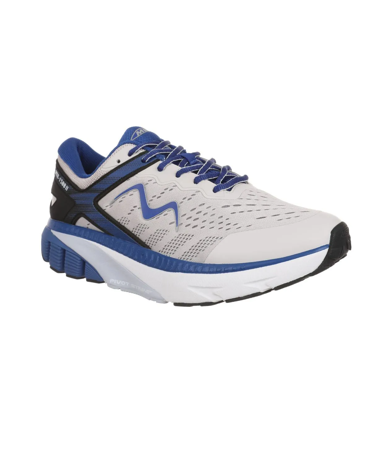 MBT MTR-1500 II Lace Up Grey/Blue Mens Sneakers