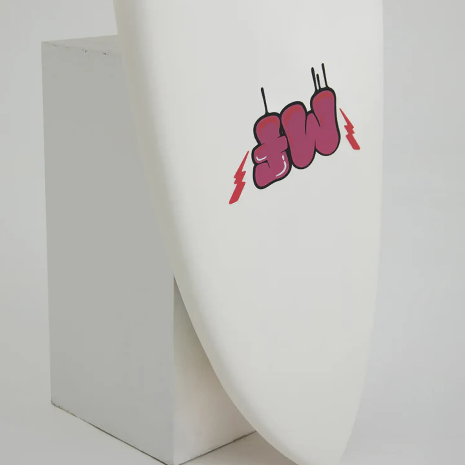 MICK FANNING UNICORN 5'8" SUPERSOFT 33L FUTURES - RAINBOW